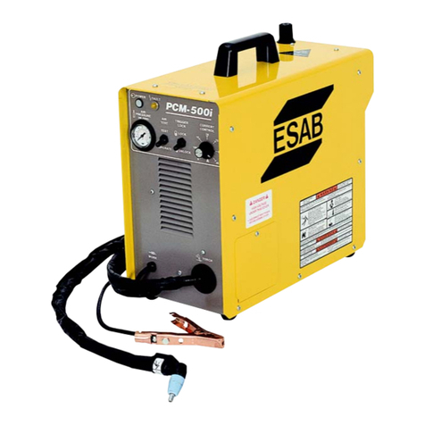 ESAB PCM-500i instruction manual ESAB PCM-500i instruction manual