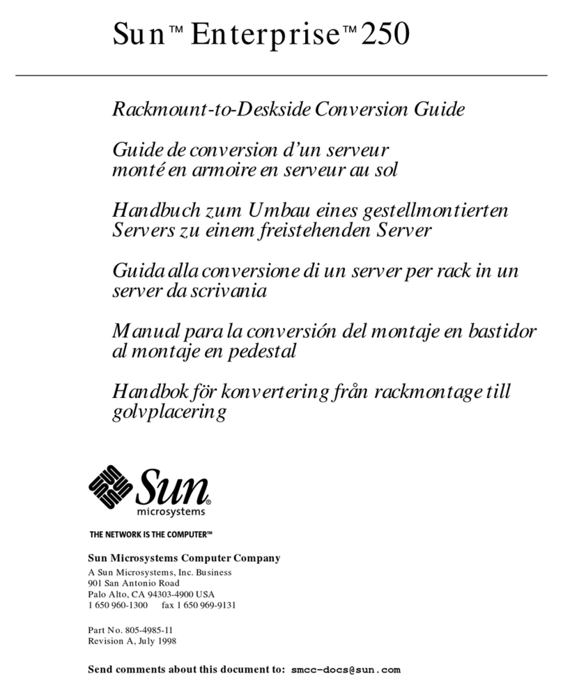 Sun Microsystems Enterprise 250 User manual