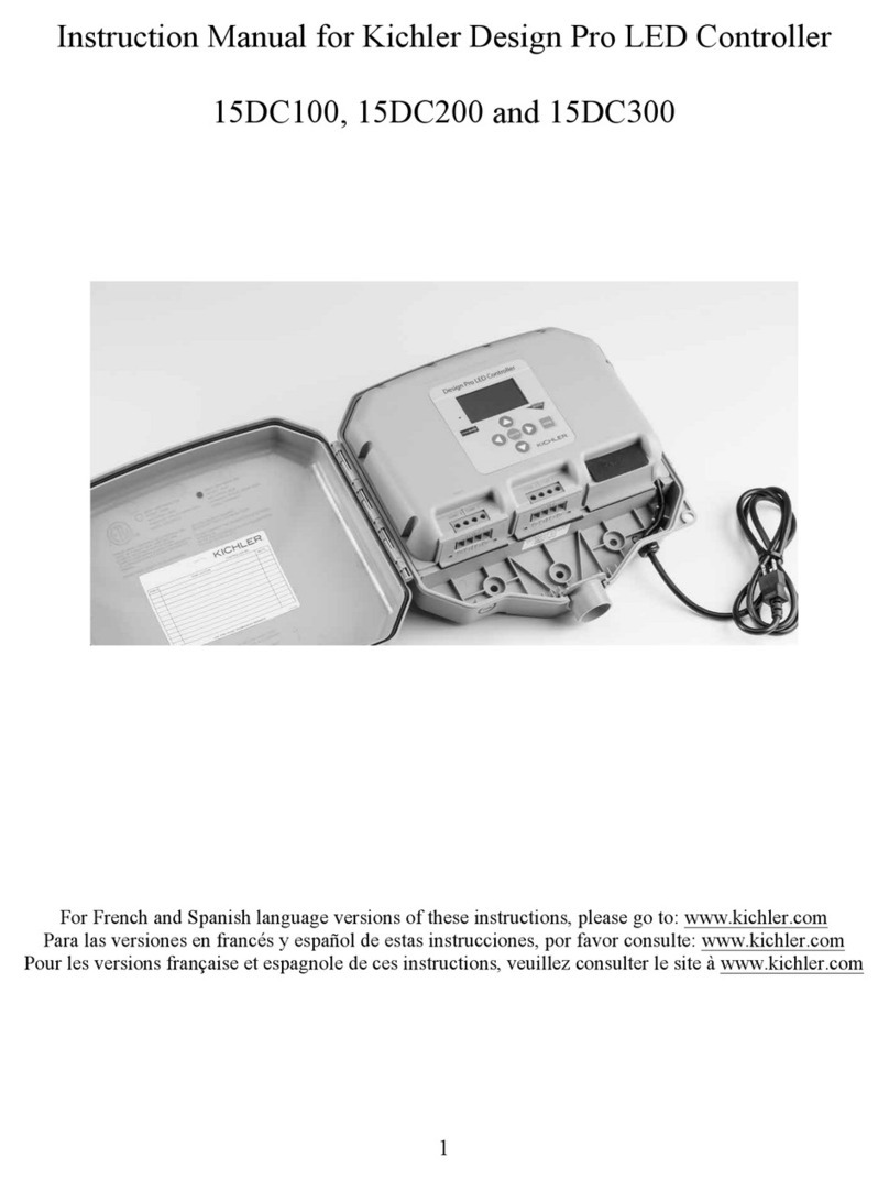 Kichler Lighting Design Pro 15DC100 instruction manual
