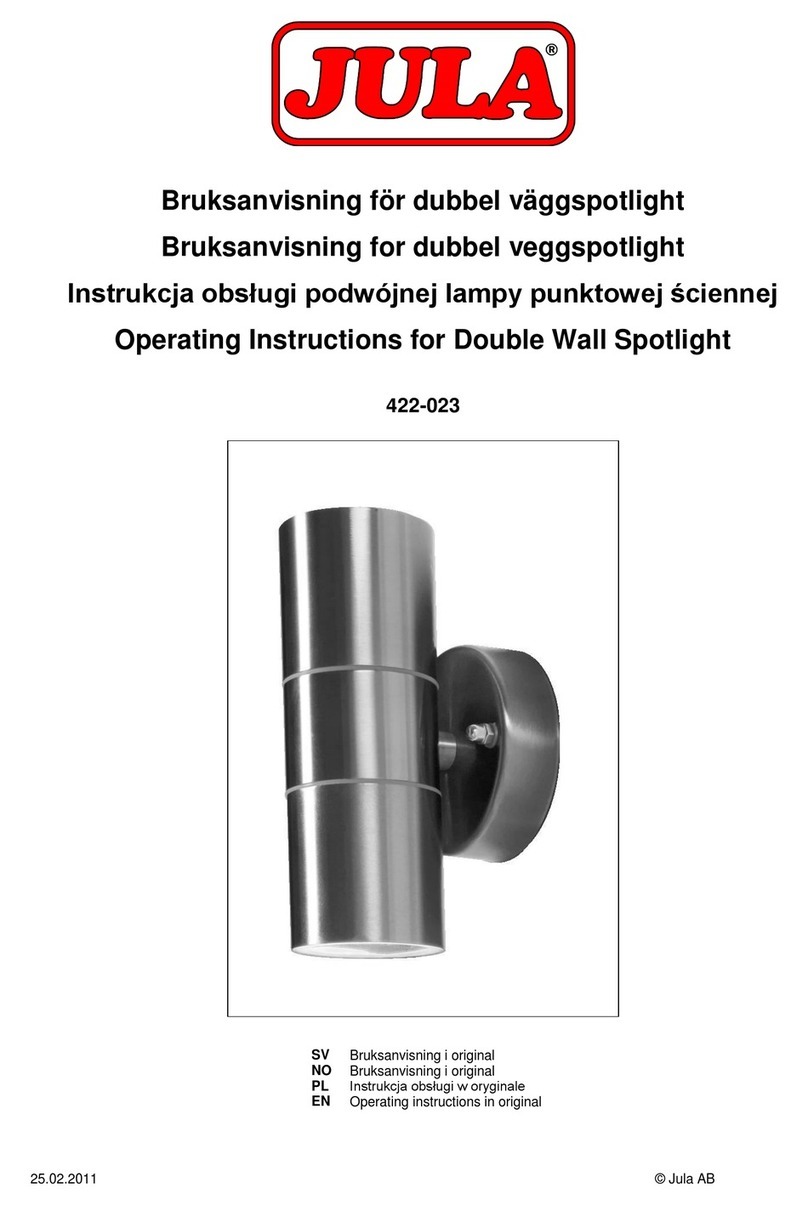 Jula 422-023 operating instructions