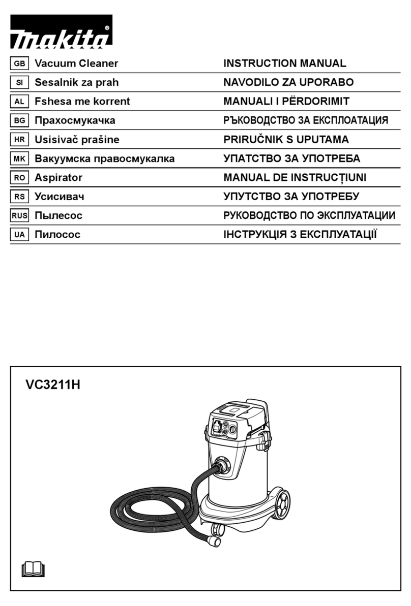 Makita VC3211H User manual