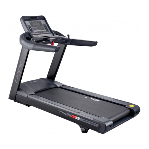 CIRCLE FITNESS M8 LED Service manual