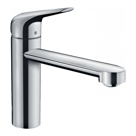 Hans Grohe Focus M43 120 1jet 71816 Series Manual Hans Grohe Focus M43 120 1jet 71816 Series Manual
