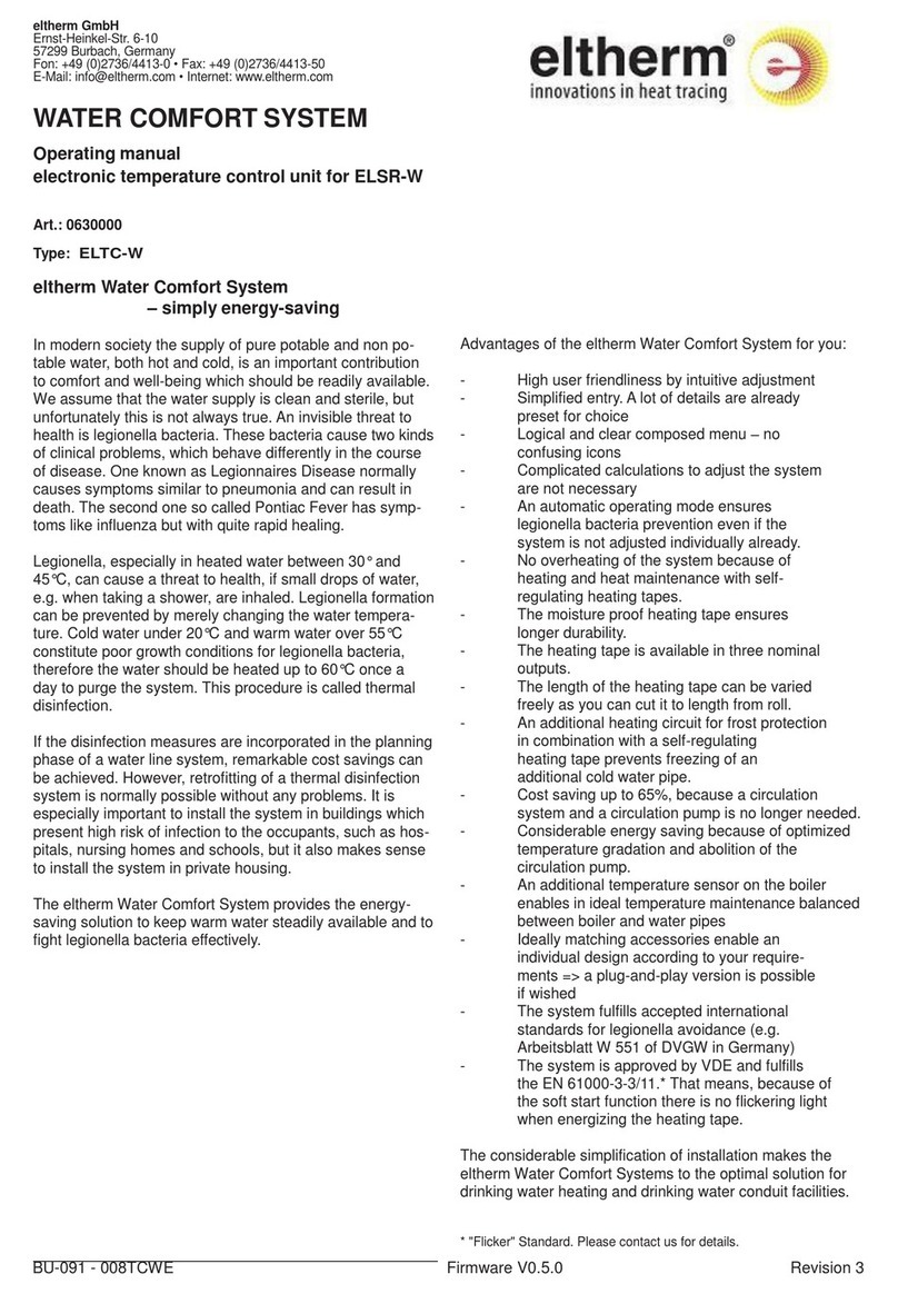 eltherm ELTC-W User manual eltherm ELTC-W User manual