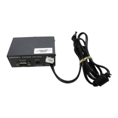 Hioki PW9005 instruction manual