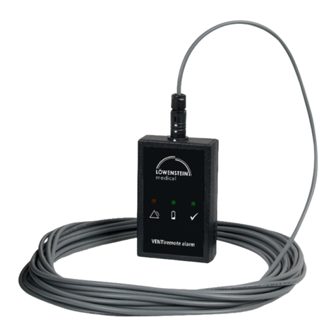 Lowenstein Medical VENTIremote alarm Instructions for use
