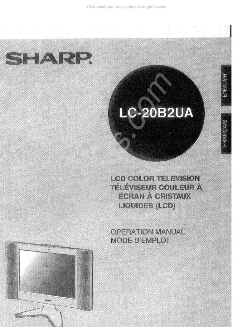 Sharp LC-20B2UA User manual Sharp LC-20B2UA User manual