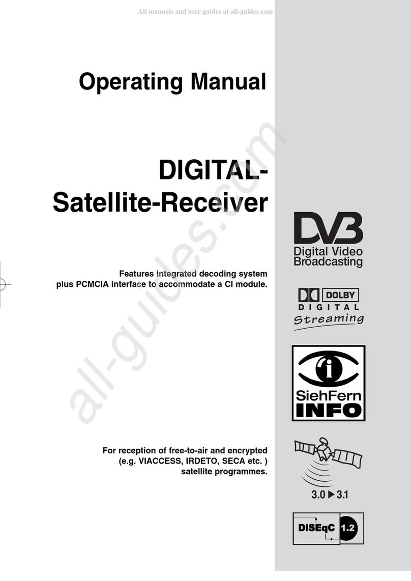 Dolby Laboratories Digital-Satellite-Receiver User manual