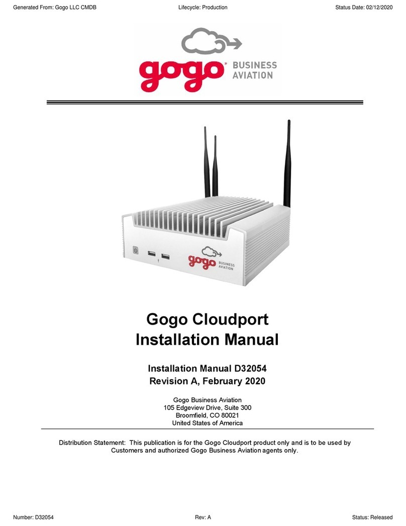 Gogo P49159-002 installation manual