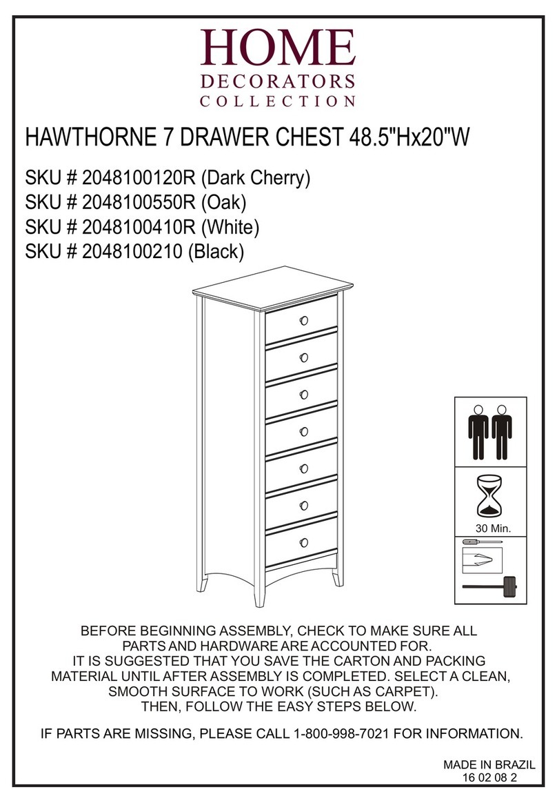 Home Decorators Collection 2048100120R quick start guide Home Decorators Collection 2048100120R quick start guide
