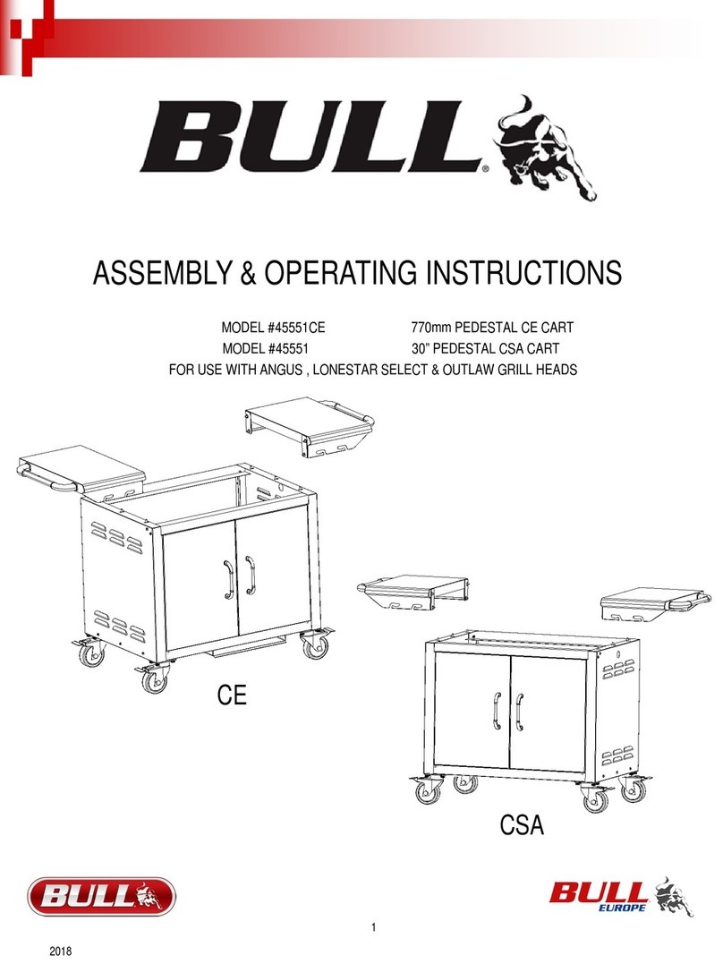 Bull 45551CE Assembly & operating instructions