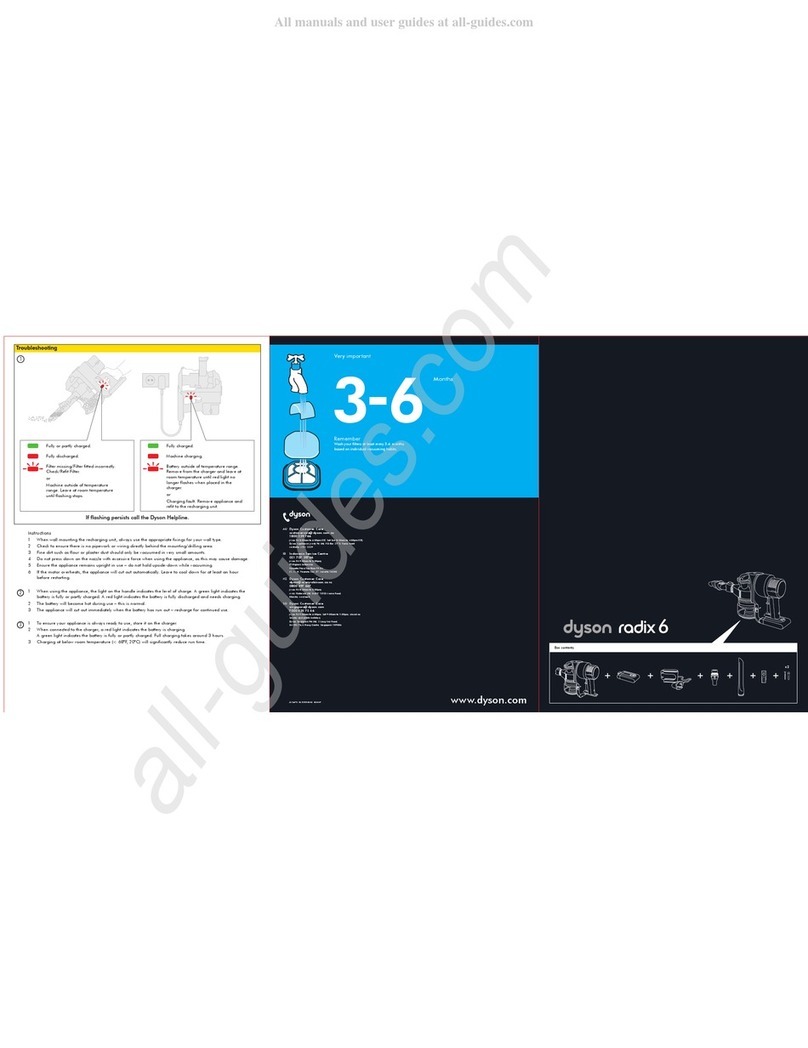 Dyson Radix 6 User manual