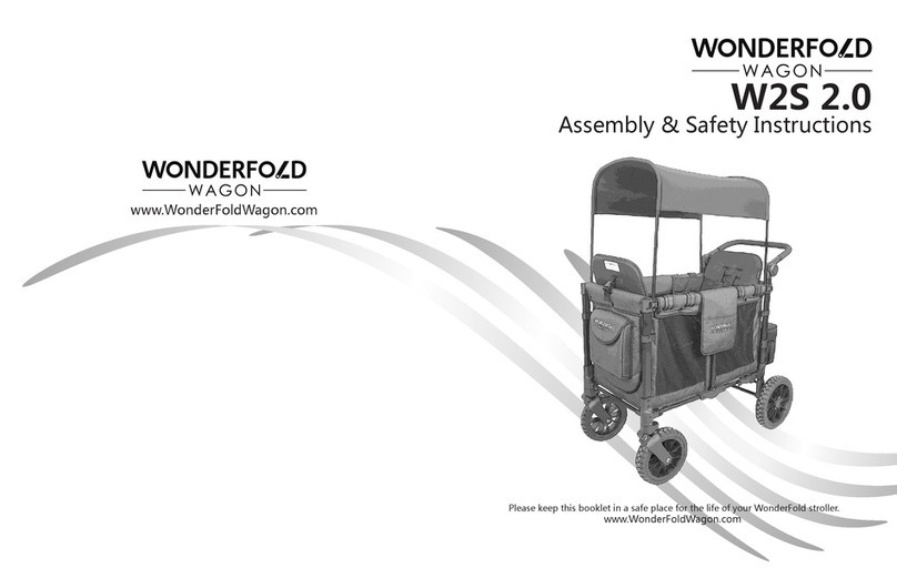 WONDERFOLD WAGON W2S 2.0 Assembly & Safety Instructions