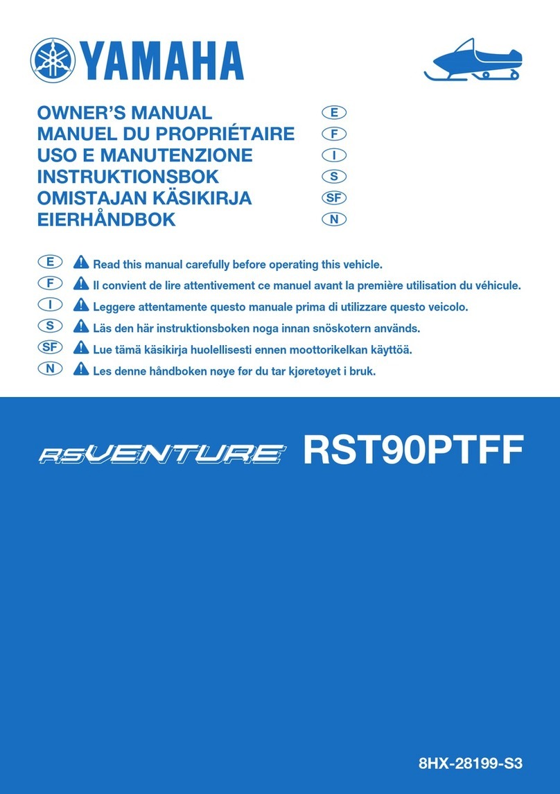 Yamaha RS VENTURE 2014 owner's manual