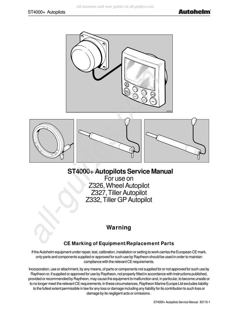 AUTOHELM ST4000+ User manual