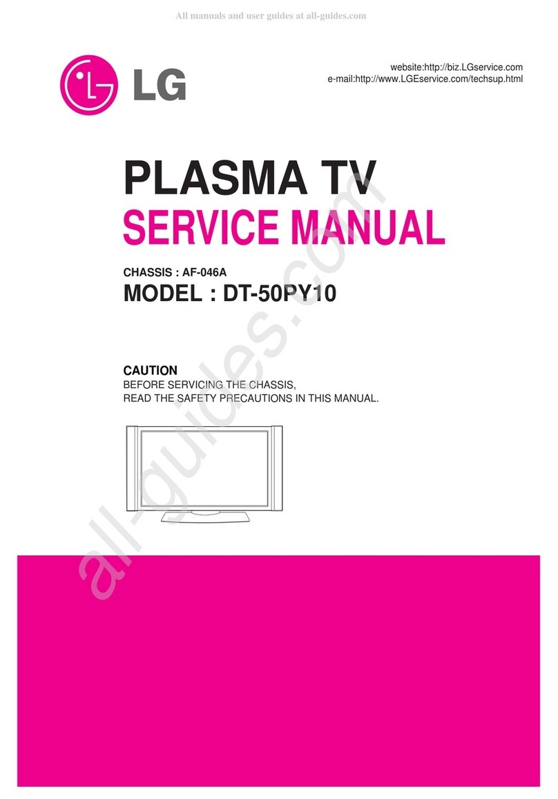 LG DT-50PY10 Service manual