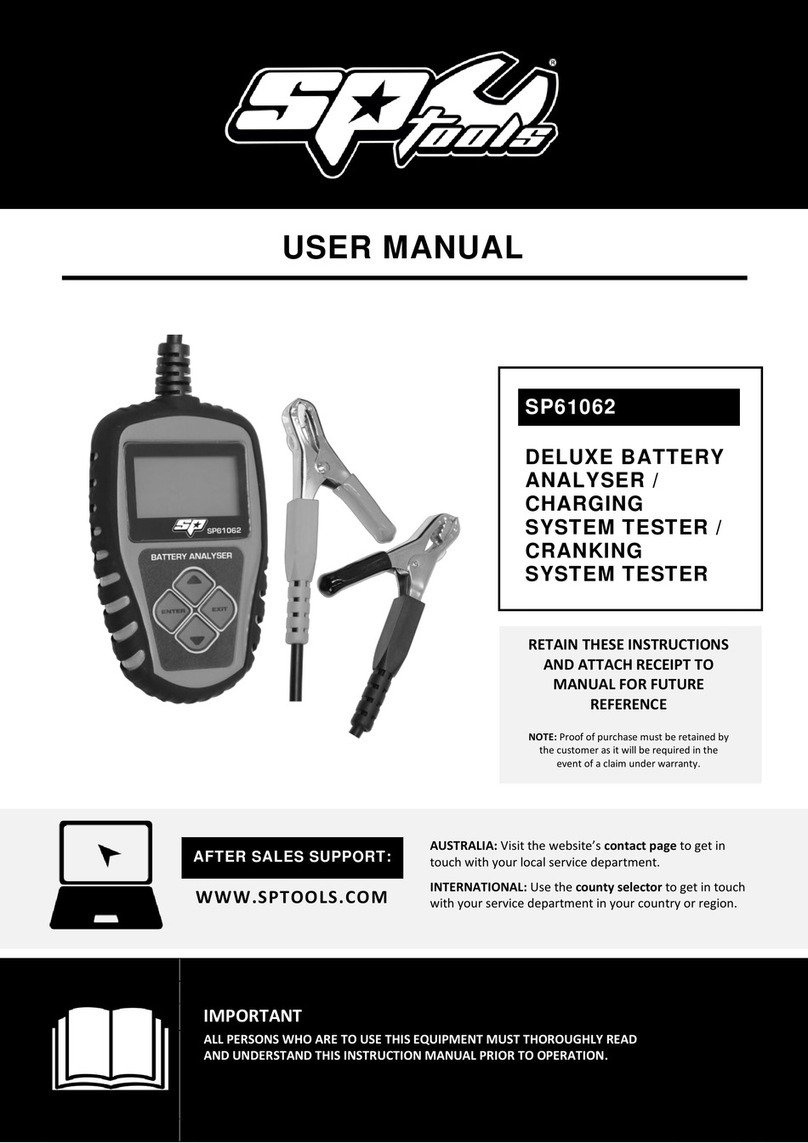 SP tools SP61062 user manual