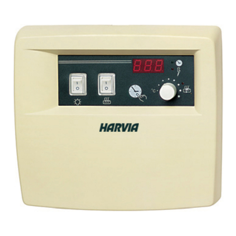 Harvia C90 quick start guide Harvia C90 quick start guide