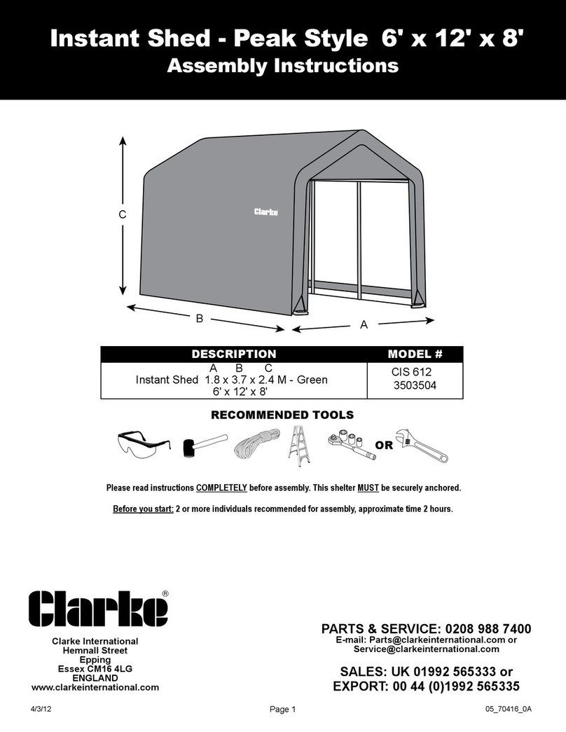Clarke CIS 612 User manual Clarke CIS 612 User manual
