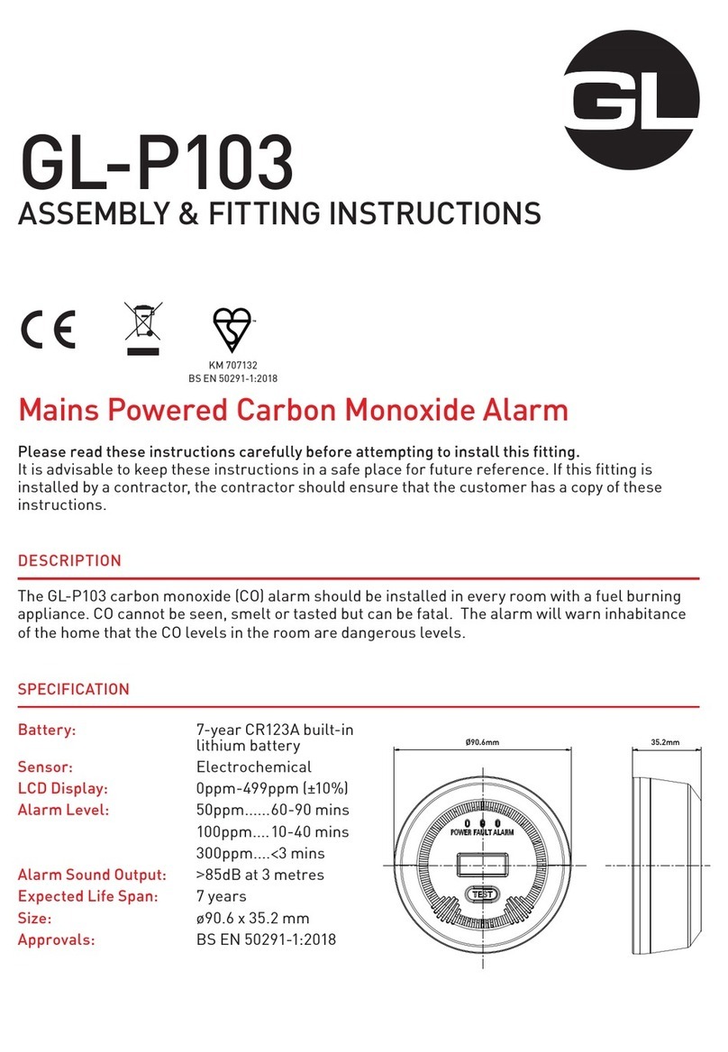 GL P103 Assembly & fitting instructions