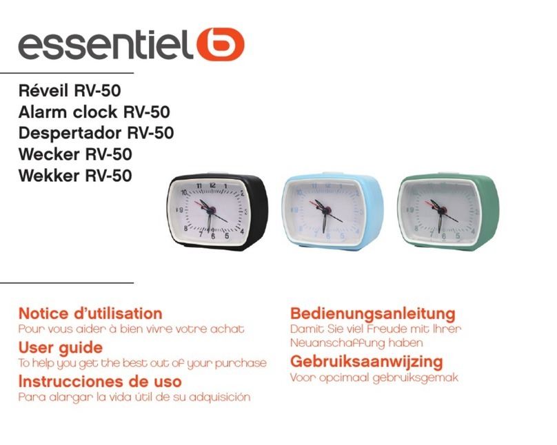 essentiel b RV-50 user guide