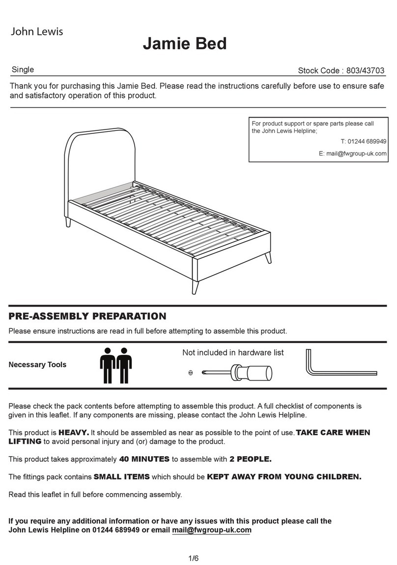 John Lewis 803/43703 quick start guide John Lewis 803/43703 quick start guide