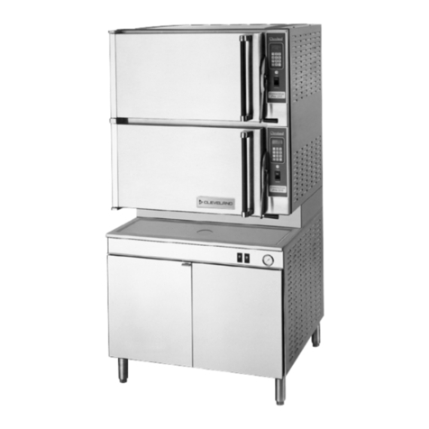 Cleveland ConvectionPro Steamers 36CGM16 Installation, operation & service manual