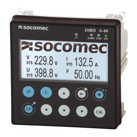 socomec DIRIS DigiBOX A instruction manual