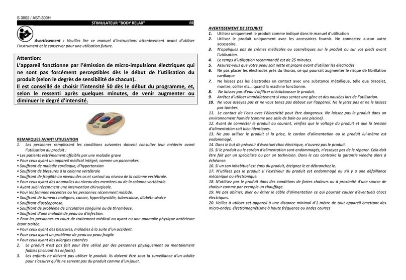 Eurotops S 3002 quick start guide