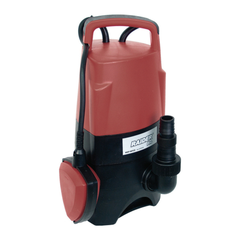 Raider Pro RDP-WP25 User manual