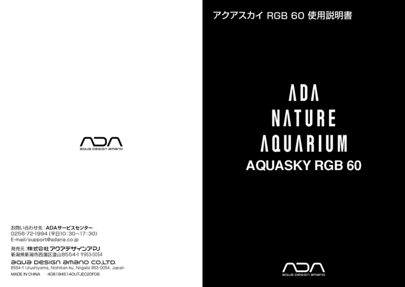 A/DA AQUASKY RGB 60 manual