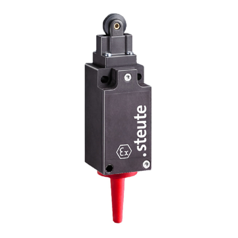 steute RF 95 EN868 Series Mounting and wiring instructions