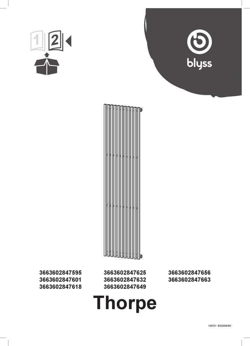 Blyss Thorpe 3663602847595 quick start guide Blyss Thorpe 3663602847595 quick start guide