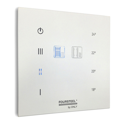 FOURSTEEL DOMOTIC TOUCH instruction manual