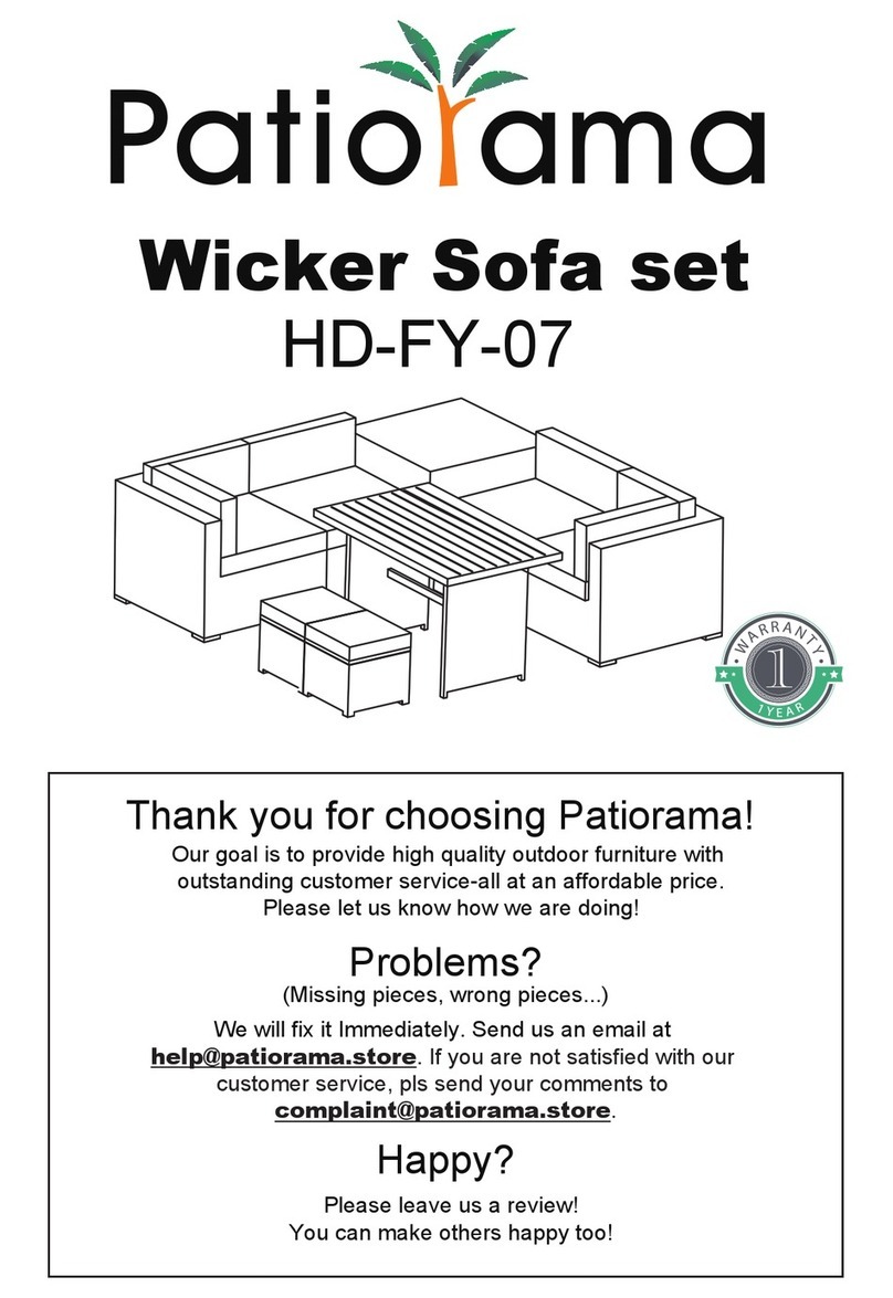 Patiorama HD-FY-07 manual