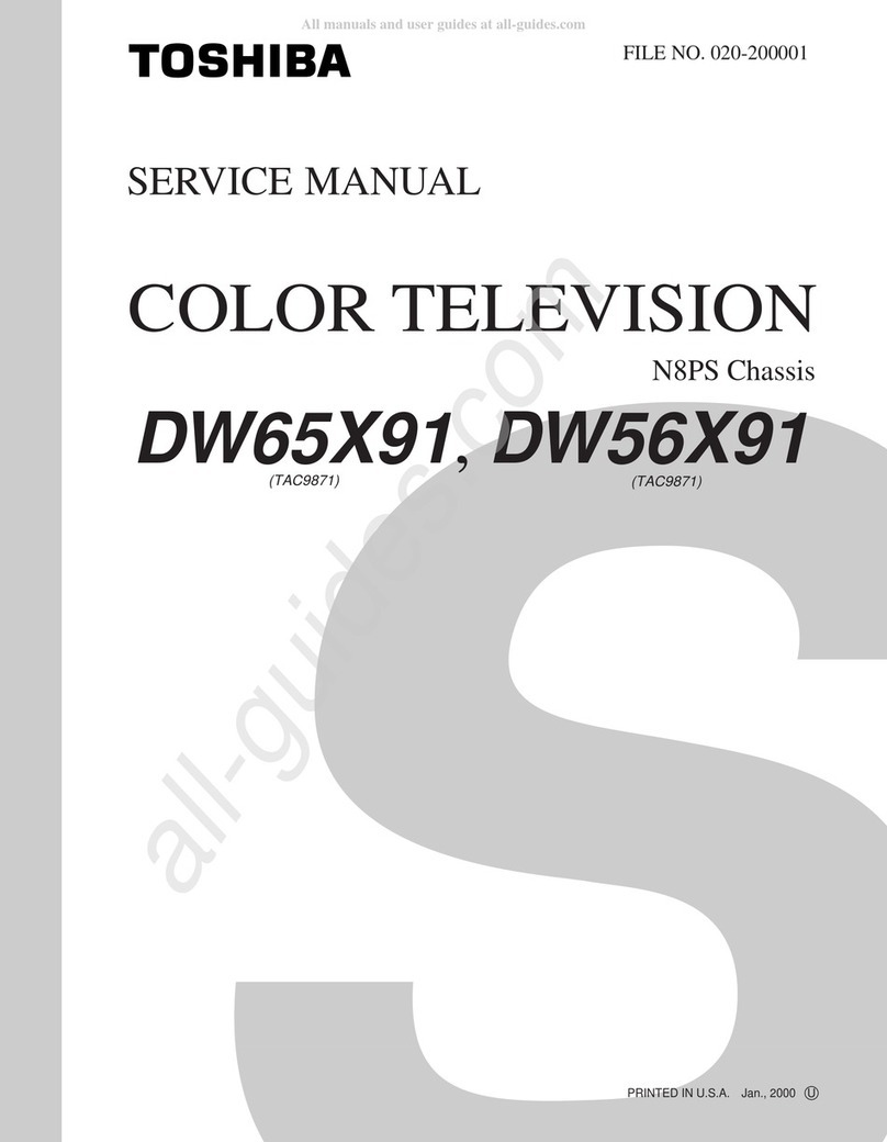 Toshiba DW65X91 User manual