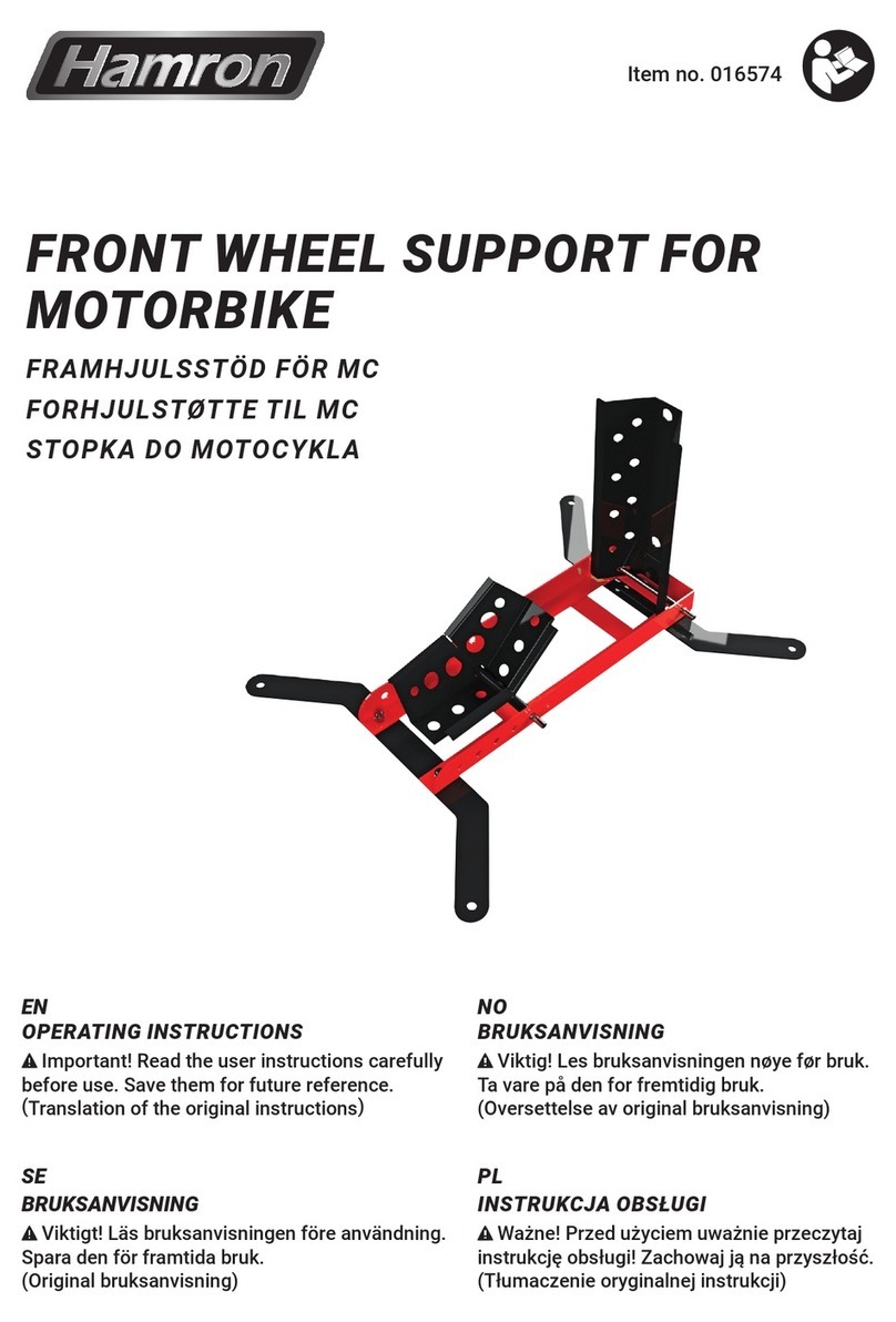 Hamron 016574 operating instructions Hamron 016574 operating instructions