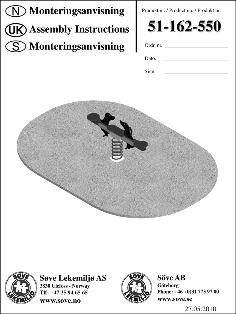 Sove 51-162-550 User manual