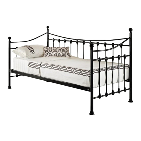 Dunelm MEMPHIS DAY BED User manual