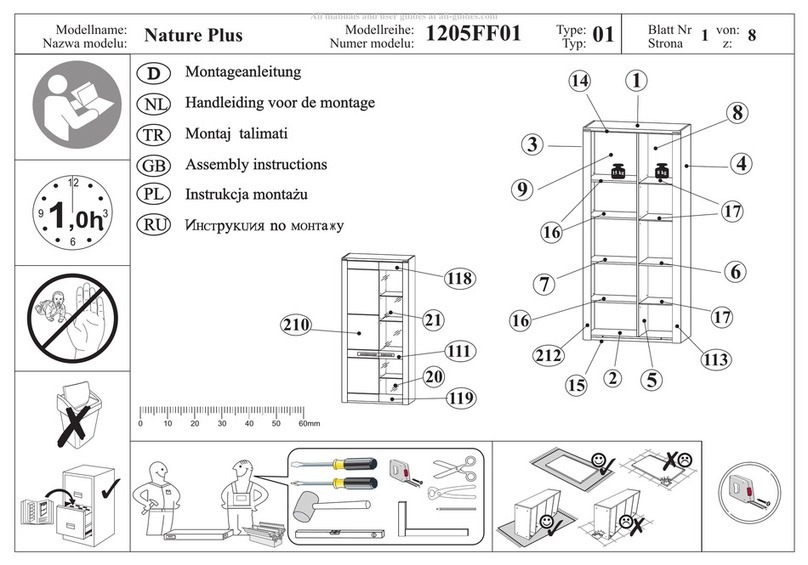 Innostyle Nature Plus 1205FF01 Assembly instructions