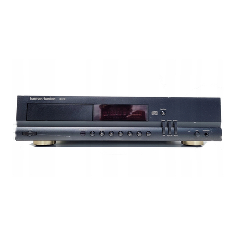 Harman Kardon HD710 User manual