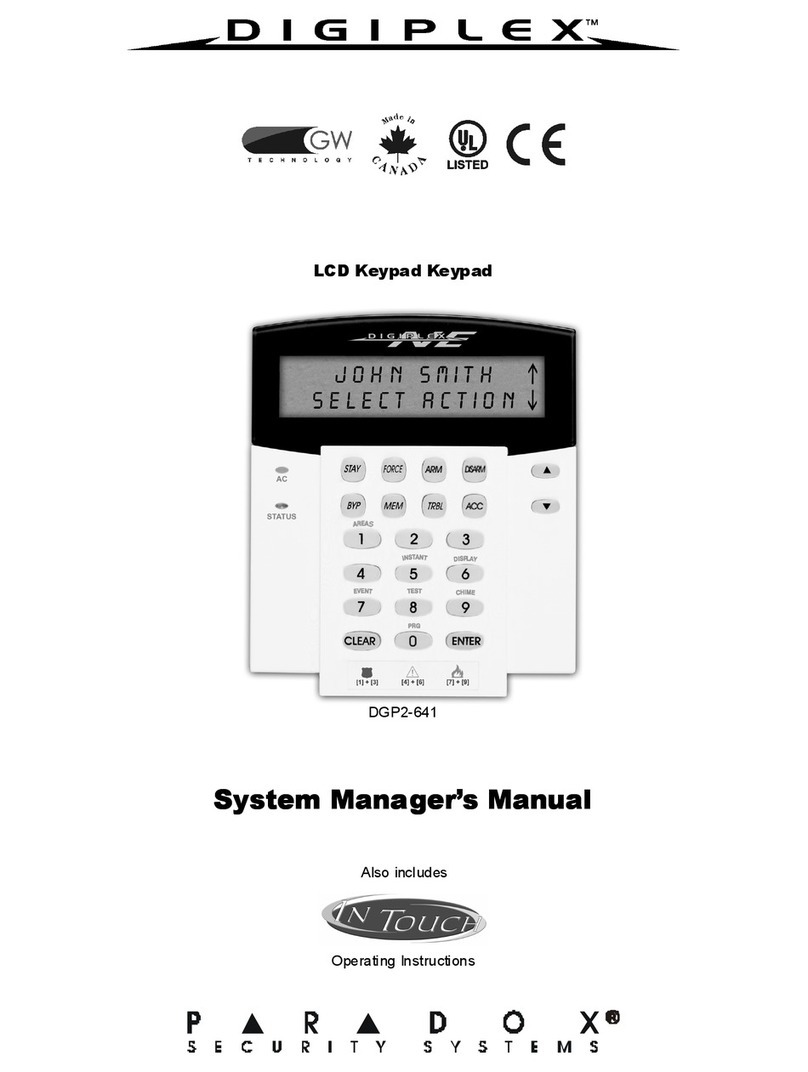 Digiplex DGP2-641 User guide
