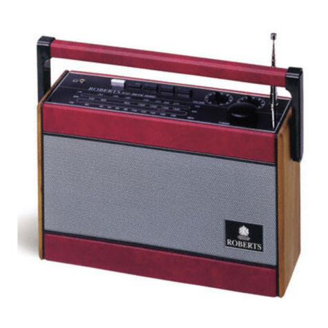 Roberts R701 User manual