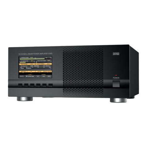 Acom 1200S Installation and operating instructions