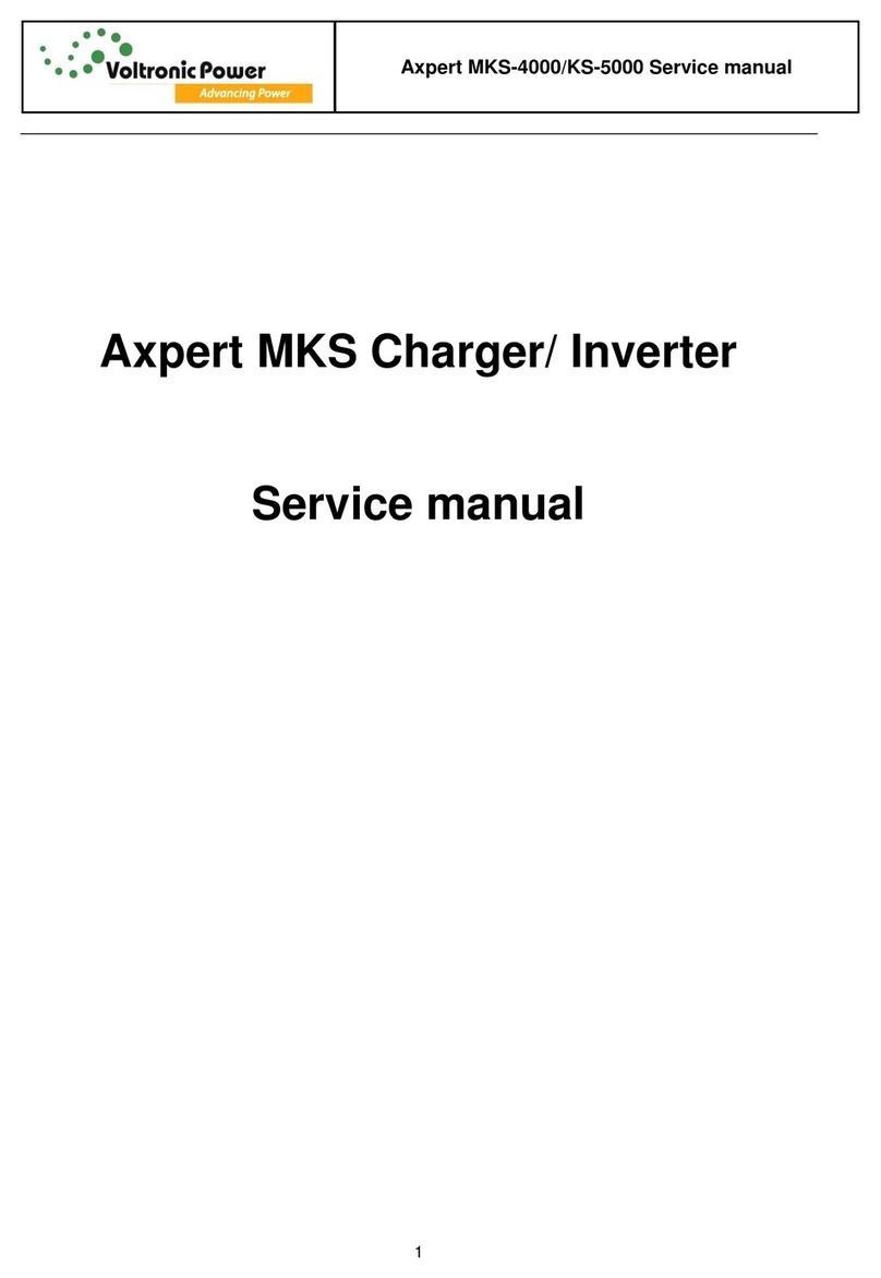 Voltronic Power Axpert MKS-4000 Service manual