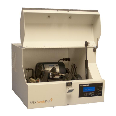 SPEX SamplePrep 8000 Series User manual