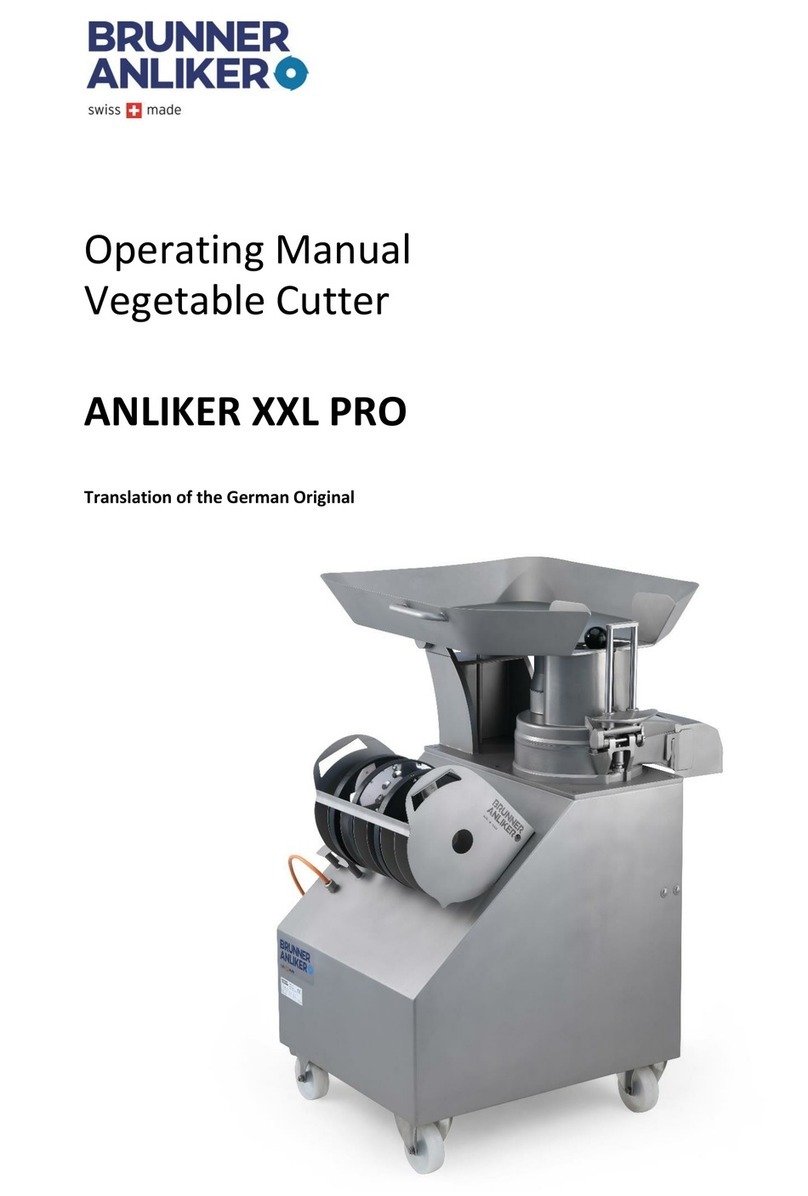 Brunner Anliker XXL PRO operating manual