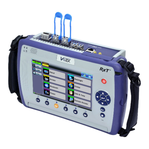 VeEX RXT-6200 user manual VeEX RXT-6200 user manual