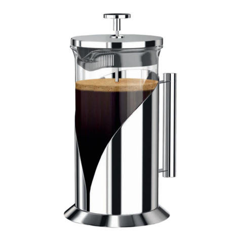 Cafe du Chateau French Press user manual