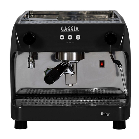 Gaggia Ruby operating instructions